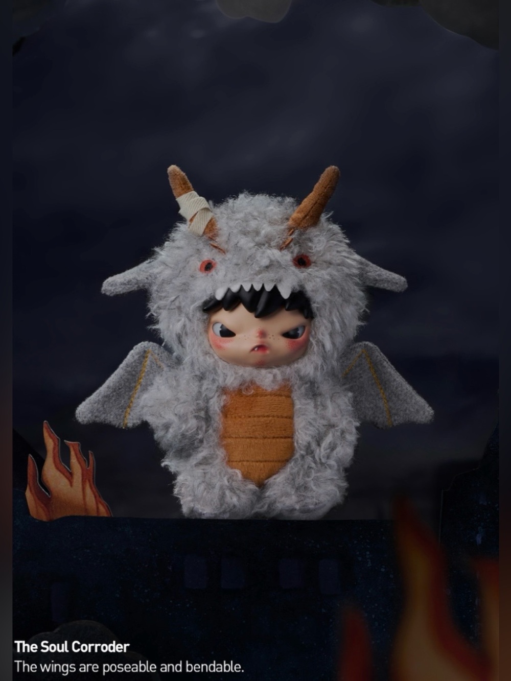 SEALED Pop Mart Hirono Mist Walker Series - The Soul Corroder Dragon